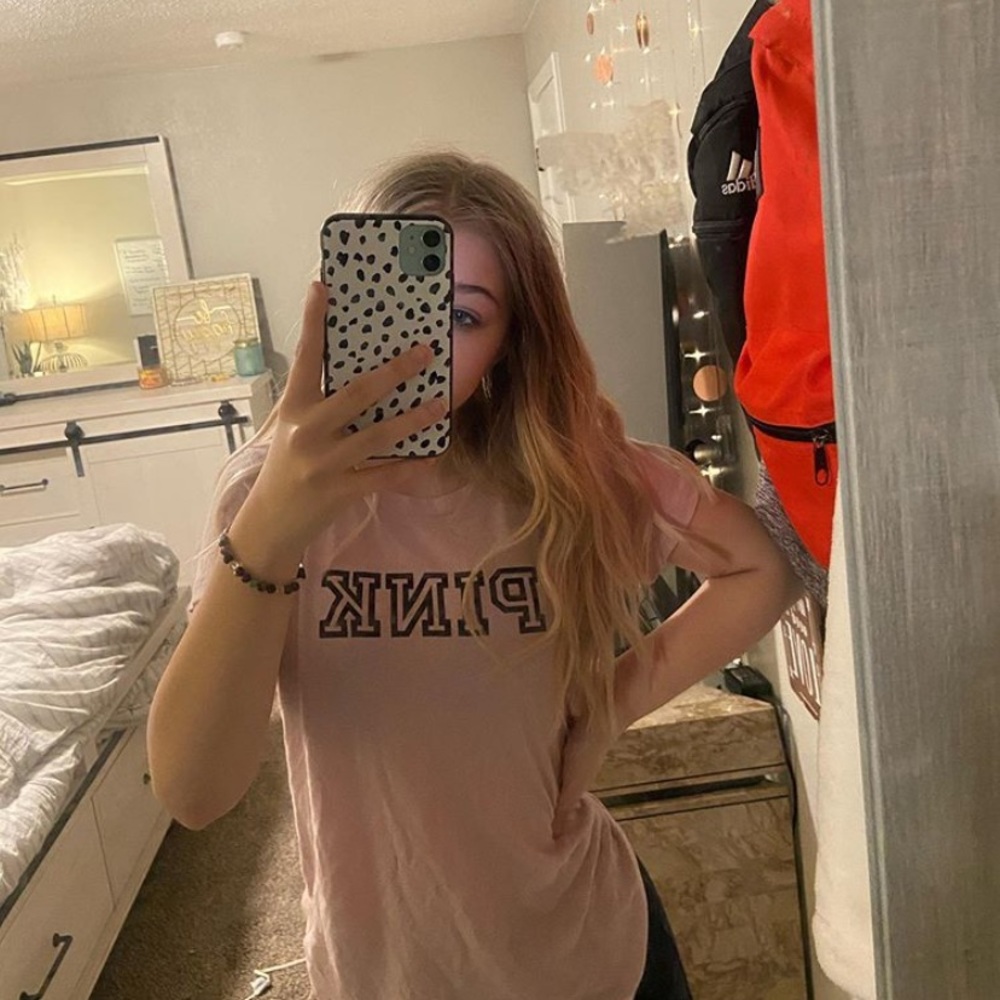 Pink shirt